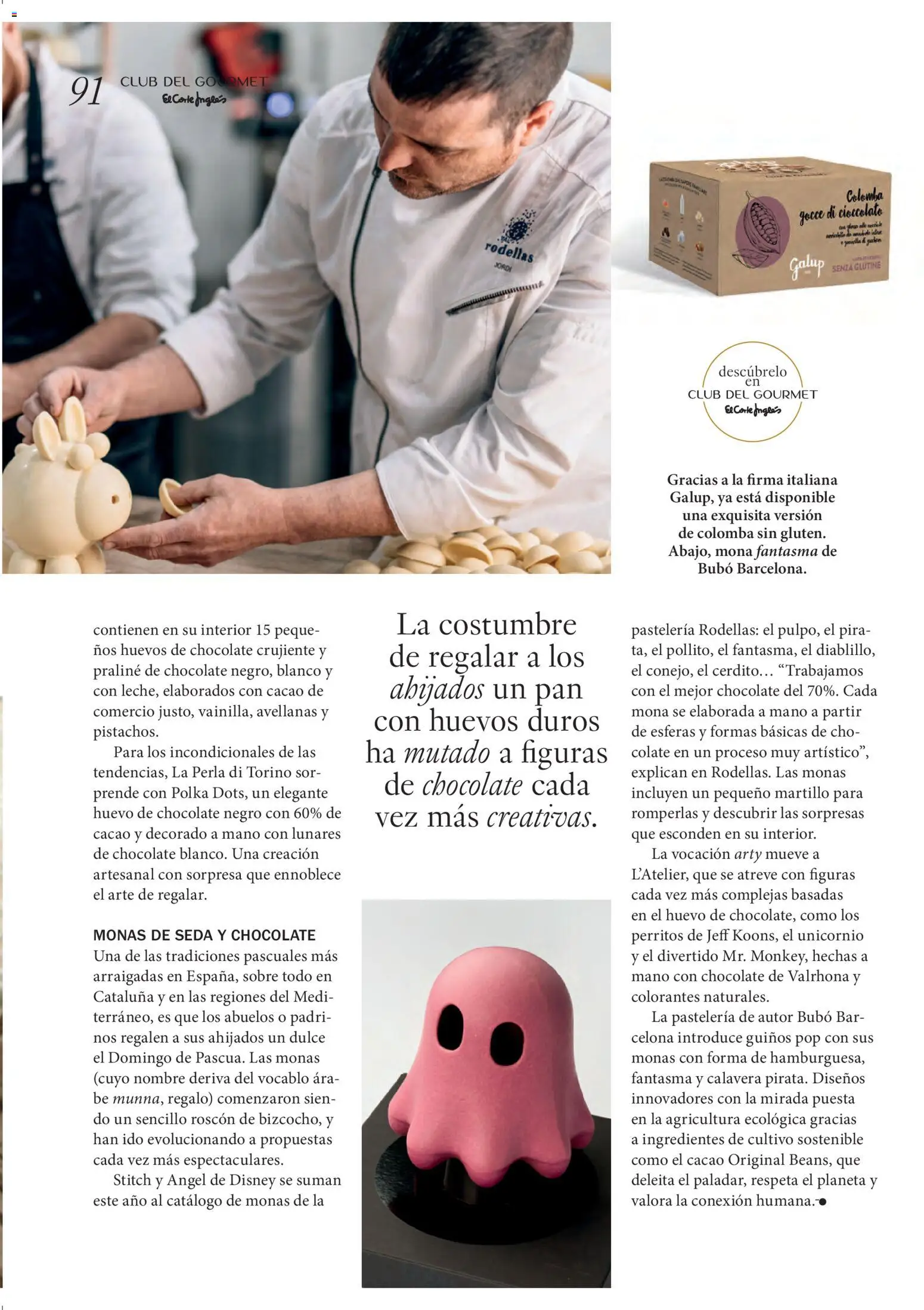 El Corte Inglés ofertas │ válido desde el 01.04.2026 | Página: 91 | Productos: Κρεμάστρα, Pan, Chocolate, Φρυγανιές σικάλεως