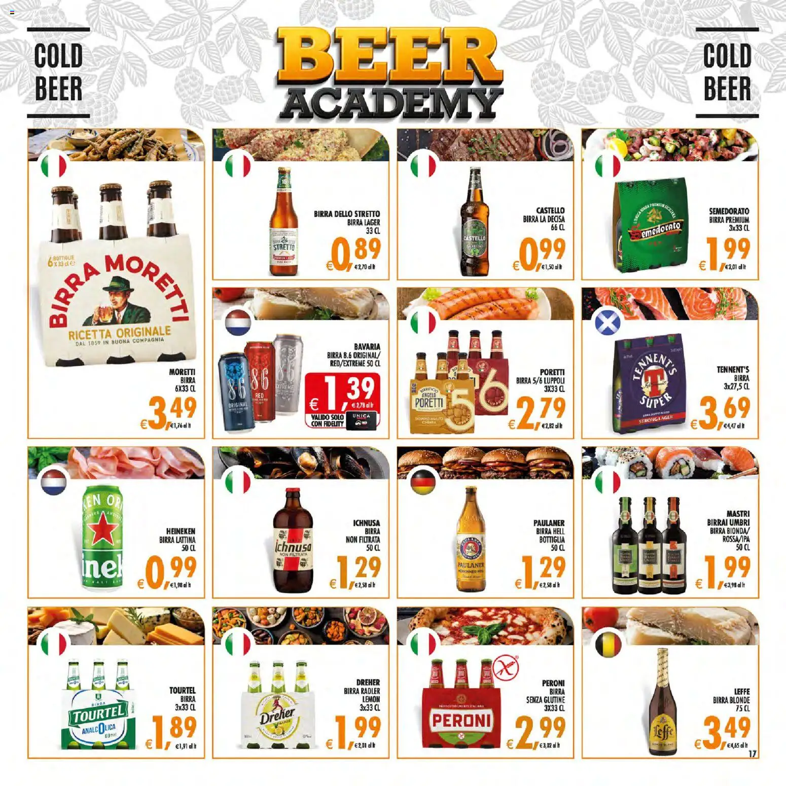 Volantino Decò del 30/06/2026 | Pagina: 21 | Prodotti: Tennent's, Birra, Heineken, Bottiglia