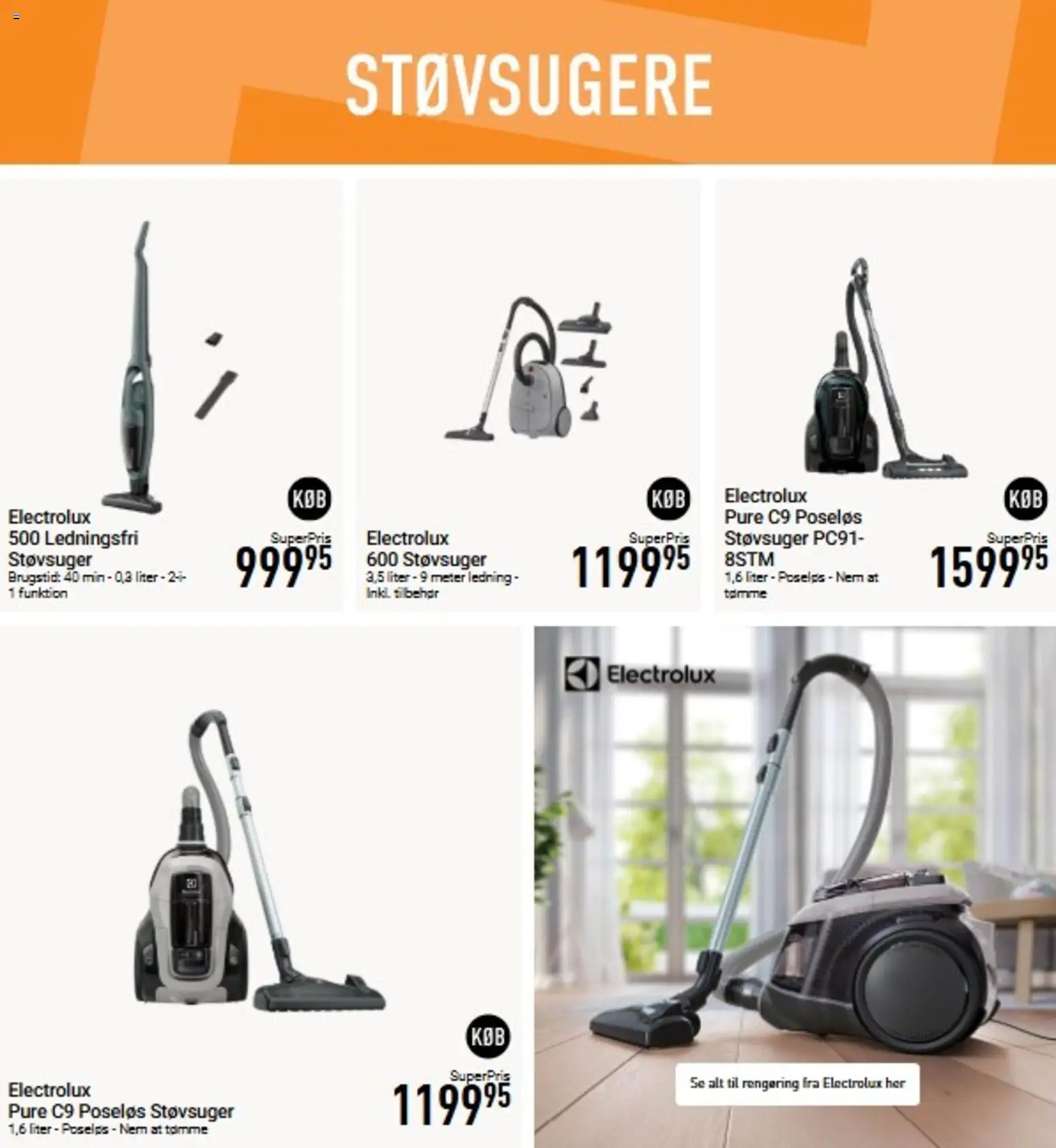 Imerco tilbudsavis – gyldig fra 19/10/2026 | Side: 72 | Produkter: Støvsuger