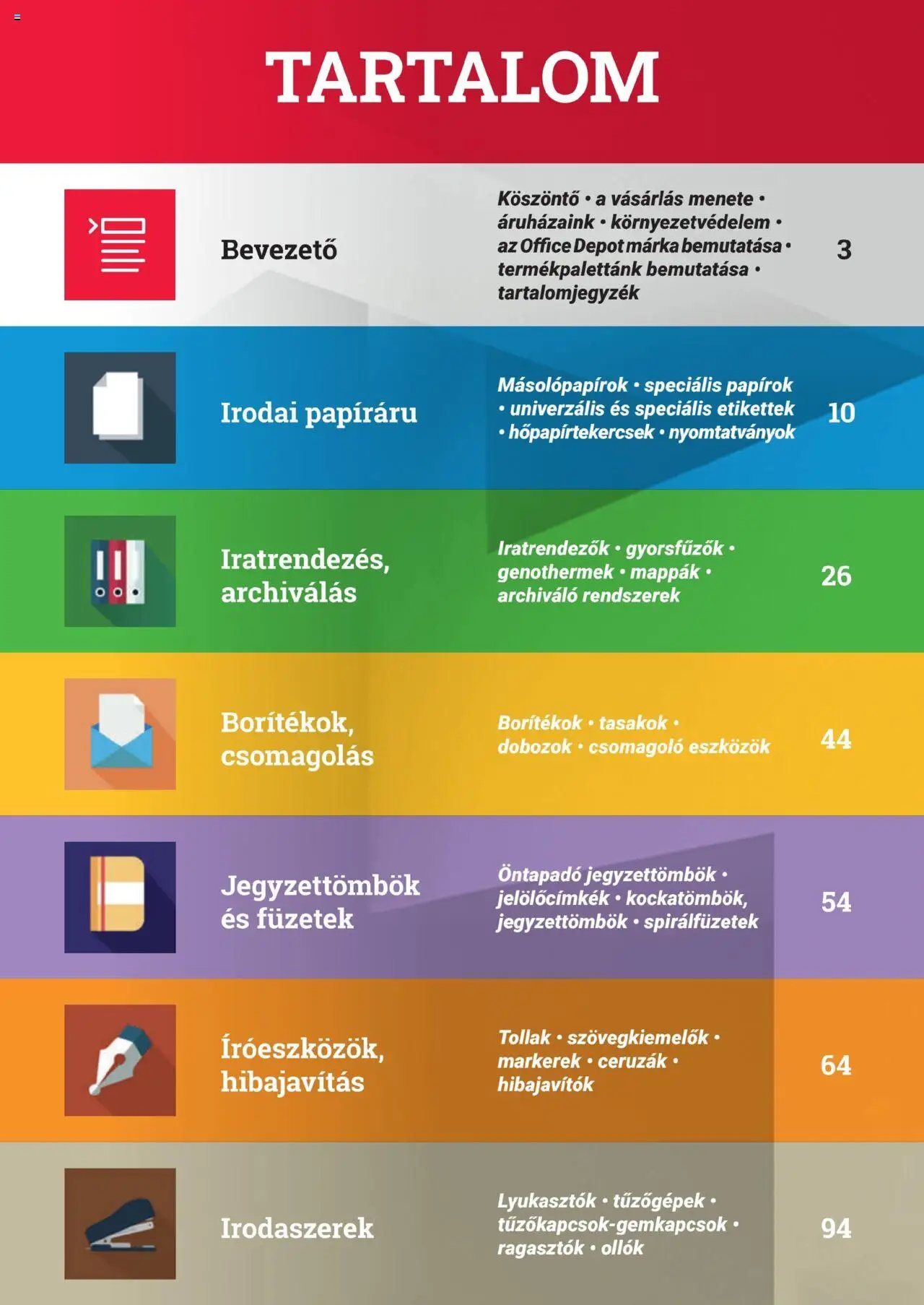 Office Depot akciós ujság - amely érvényes a következő dátumtól: 2025.04.10. | Oldal: 8 | Termékek: Dobozok, Márka