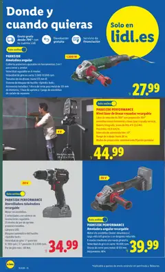 Vista previa Lidl folleto de bazar válido desde el 27/07/2026 | Página: 6 | Productos: Disco, Batería, Lámpara