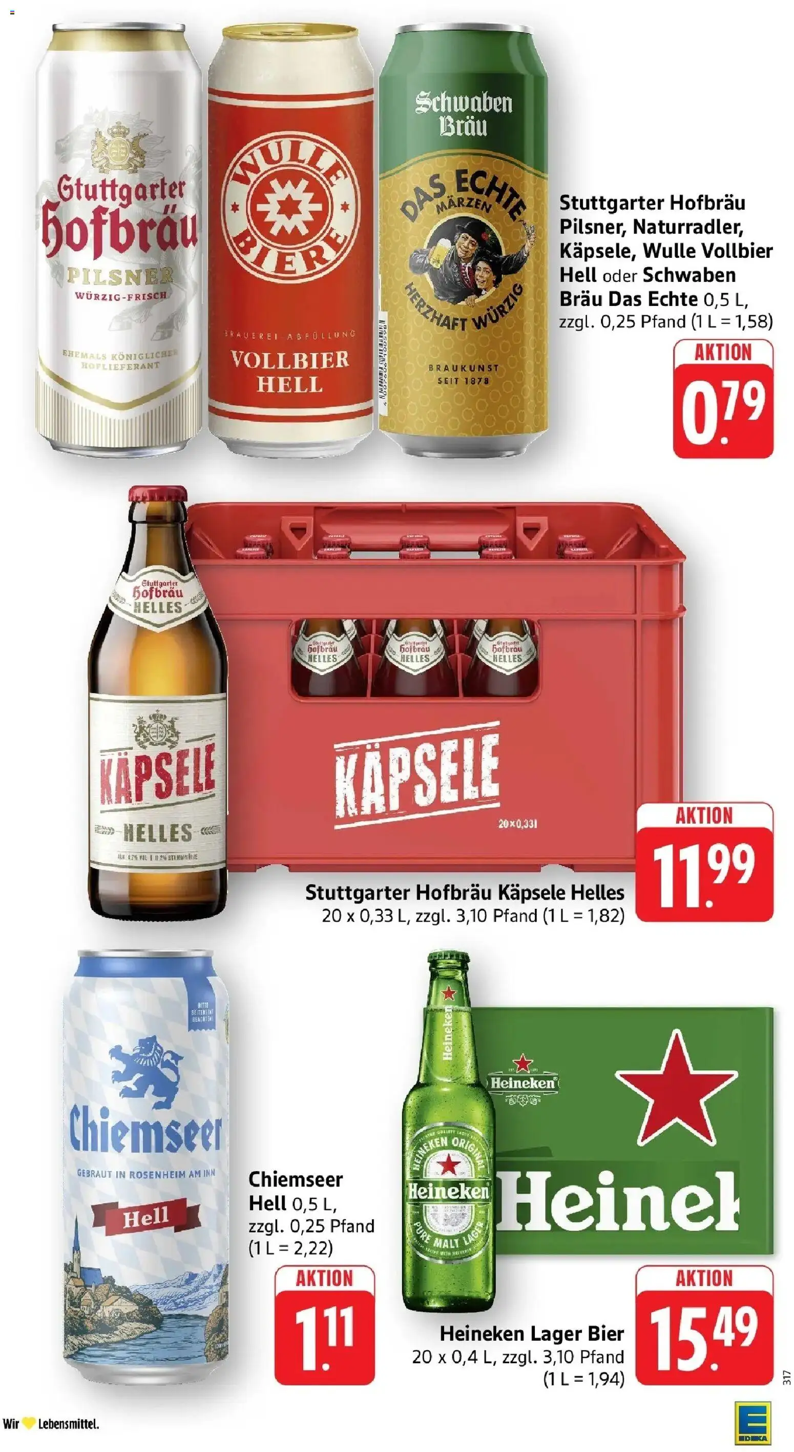 E center Prospekt Stuttgart - Feuerbach – gültig ab 17.05.2026 | Seite: 40 | Produkte: Bier, Heineken