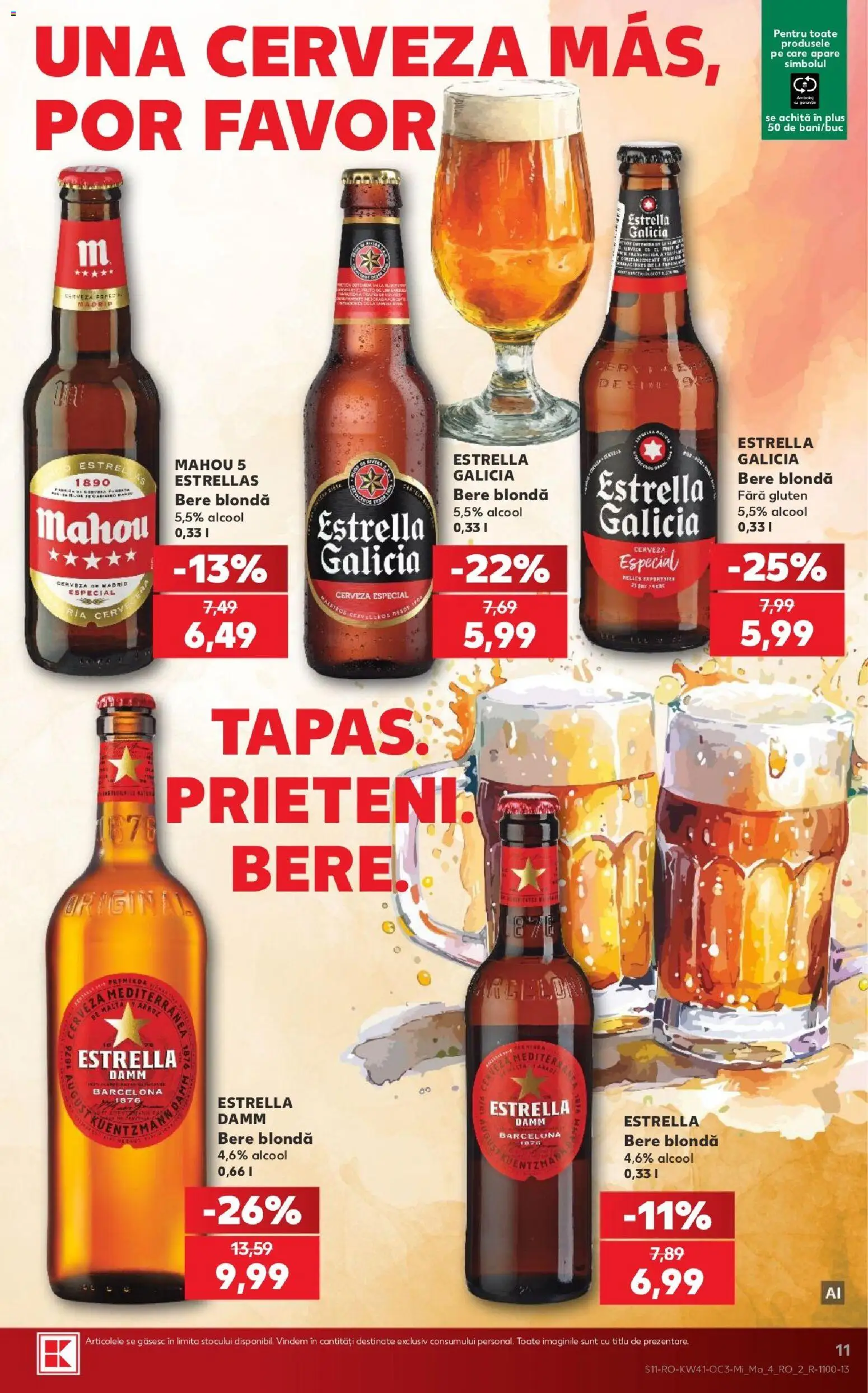 Kaufland Miercurea Ciuc 07.10.2026 - Revista si Oferta | Pagină: 11 | Produse: Bere, Plus