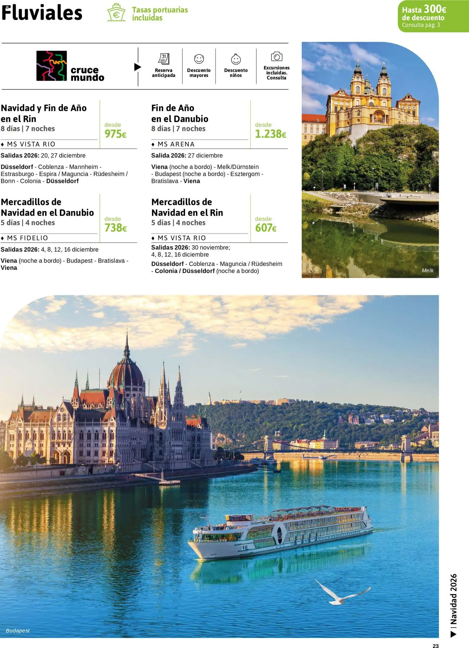 Viajes El Corte Inglés Crucero fantástico │ válido desde el 14/09/2026 | Página: 23 | Productos: Colonia