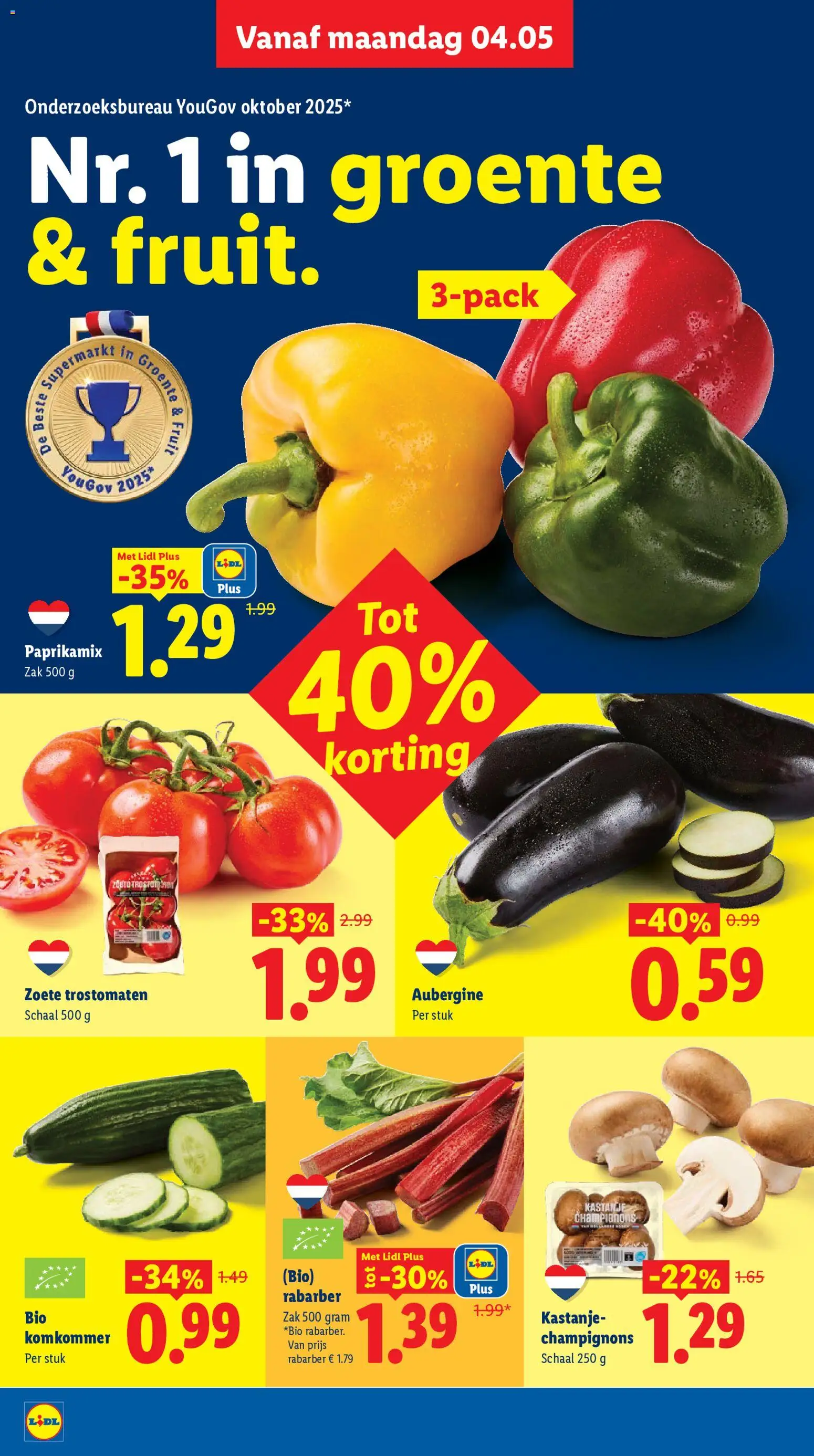 Nieuwe » Lidl folder voor Mei « is er! Ontdek geweldige aanbiedingen en bespaar. | Nederland