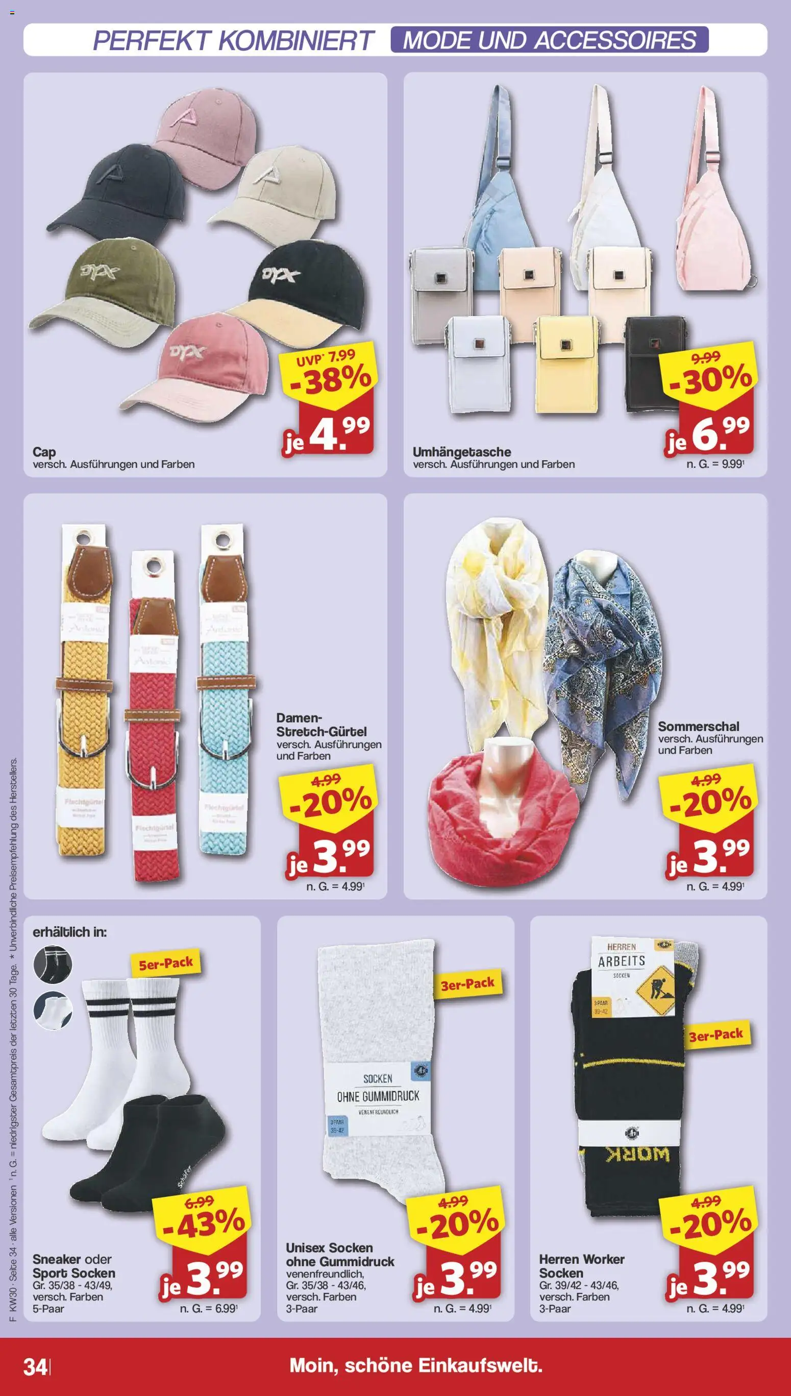 Famila Nordwest Prospekt – gültig ab 20.07.2026 | Seite: 36 | Produkte: Socken