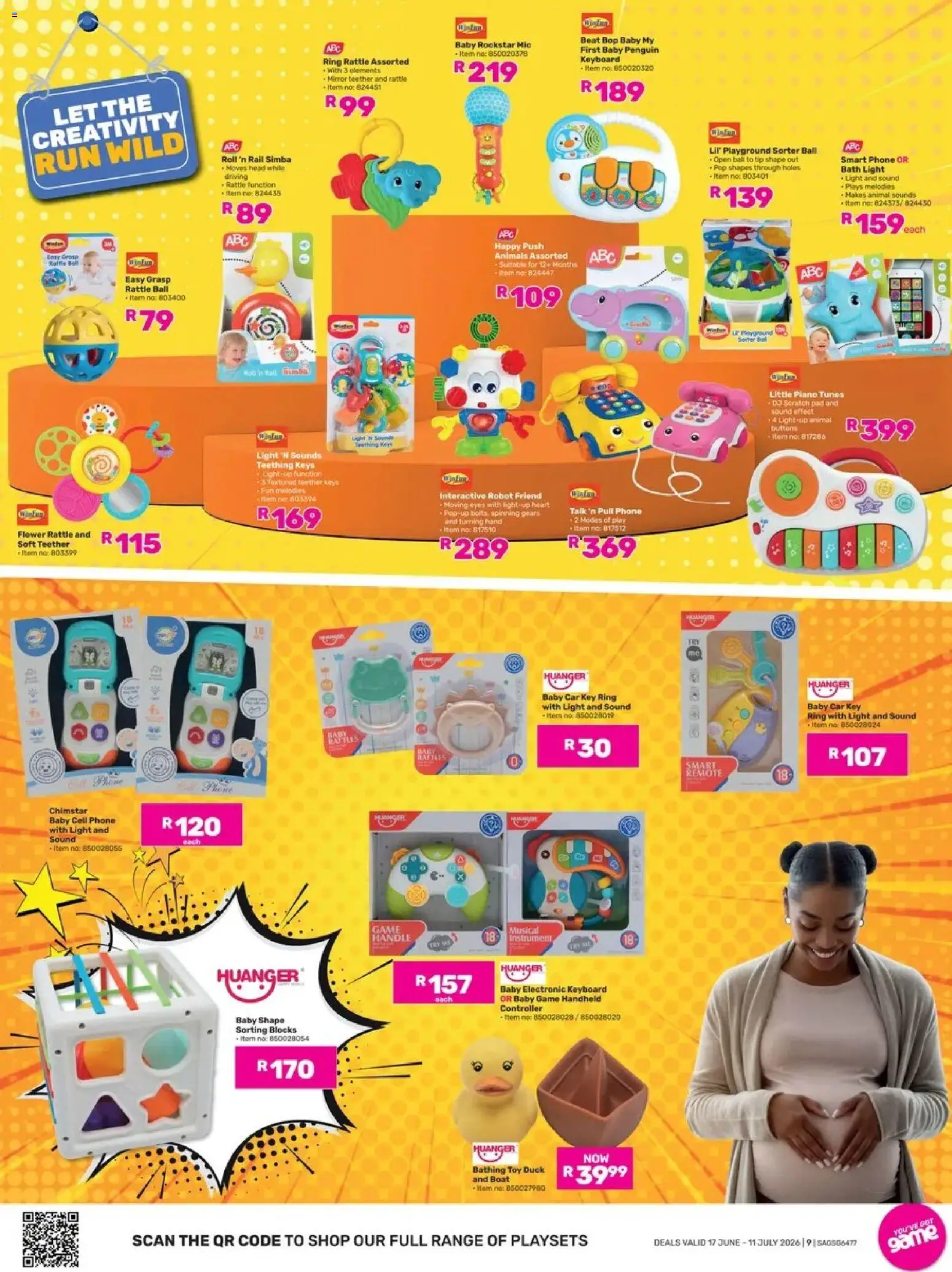 New Game catalogue – valid from 17.06.2026 | Page: 9 | Products: Phone, Keyboard, Bath, Light