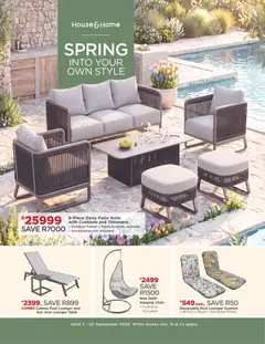 House and Home specials catalogue – valid from 07/09/2026