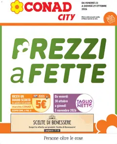 Anteprima del volantino Conad volantino City Lombardia valido a partire dal 23/10/2026