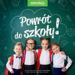 Pogląd oferty "Stokrotka gazetka - Witaj Szkoło" - ważna od 23.07.2026