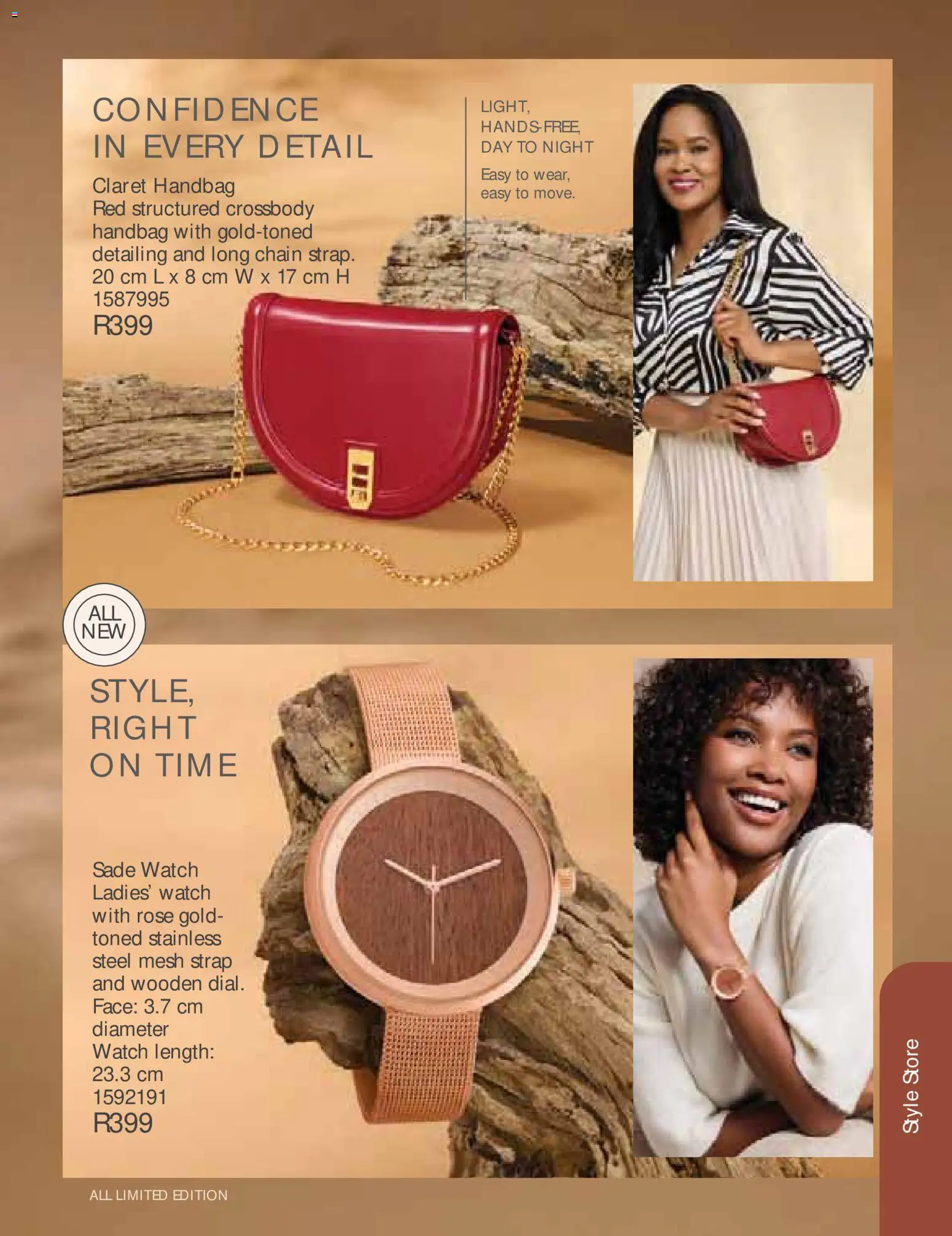 New Justine catalogue – valid from 01/08/2026 | Page: 90 | Products: Watch, Handbag