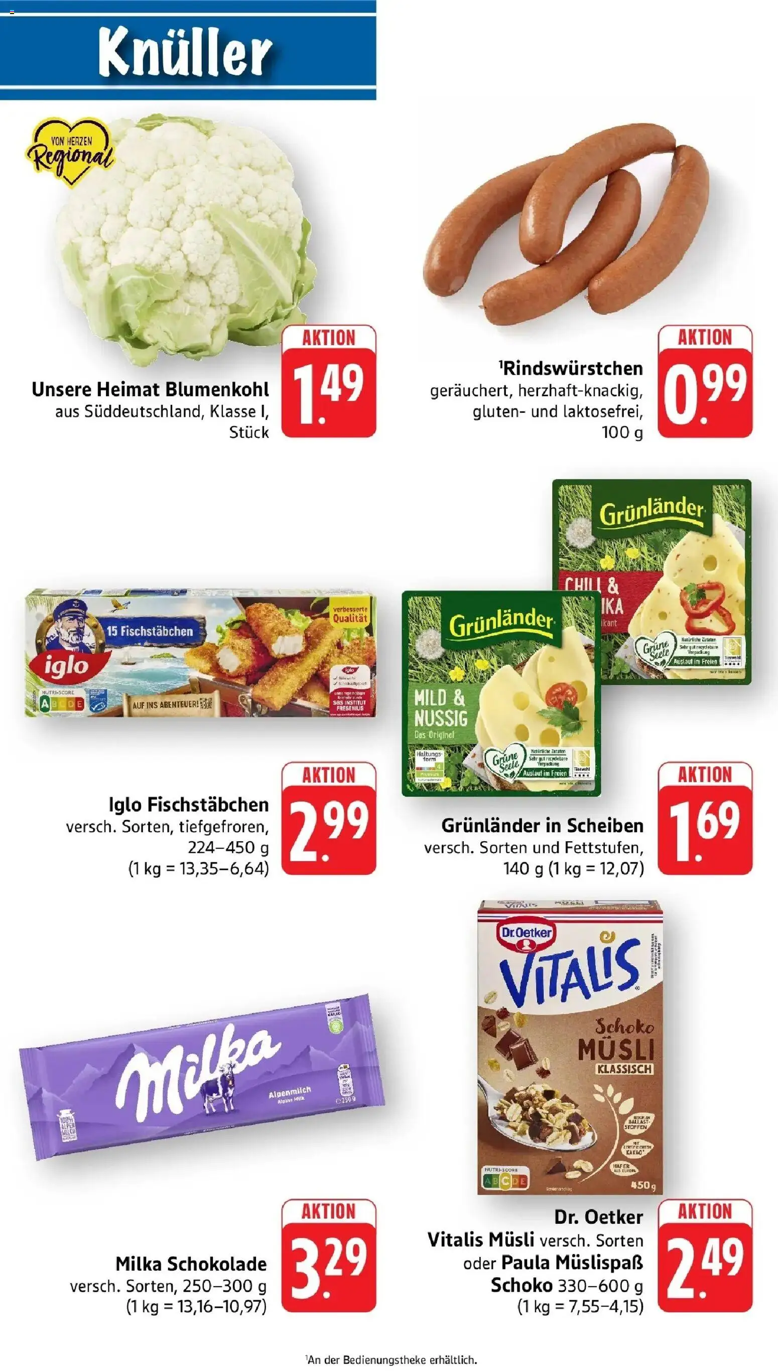 nah & gut Prospekt Offenburg-Zunsweier – gültig ab 14.06.2026 | Seite: 10 | Produkte: Musli, Milka schokolade, Milka, Grunlander
