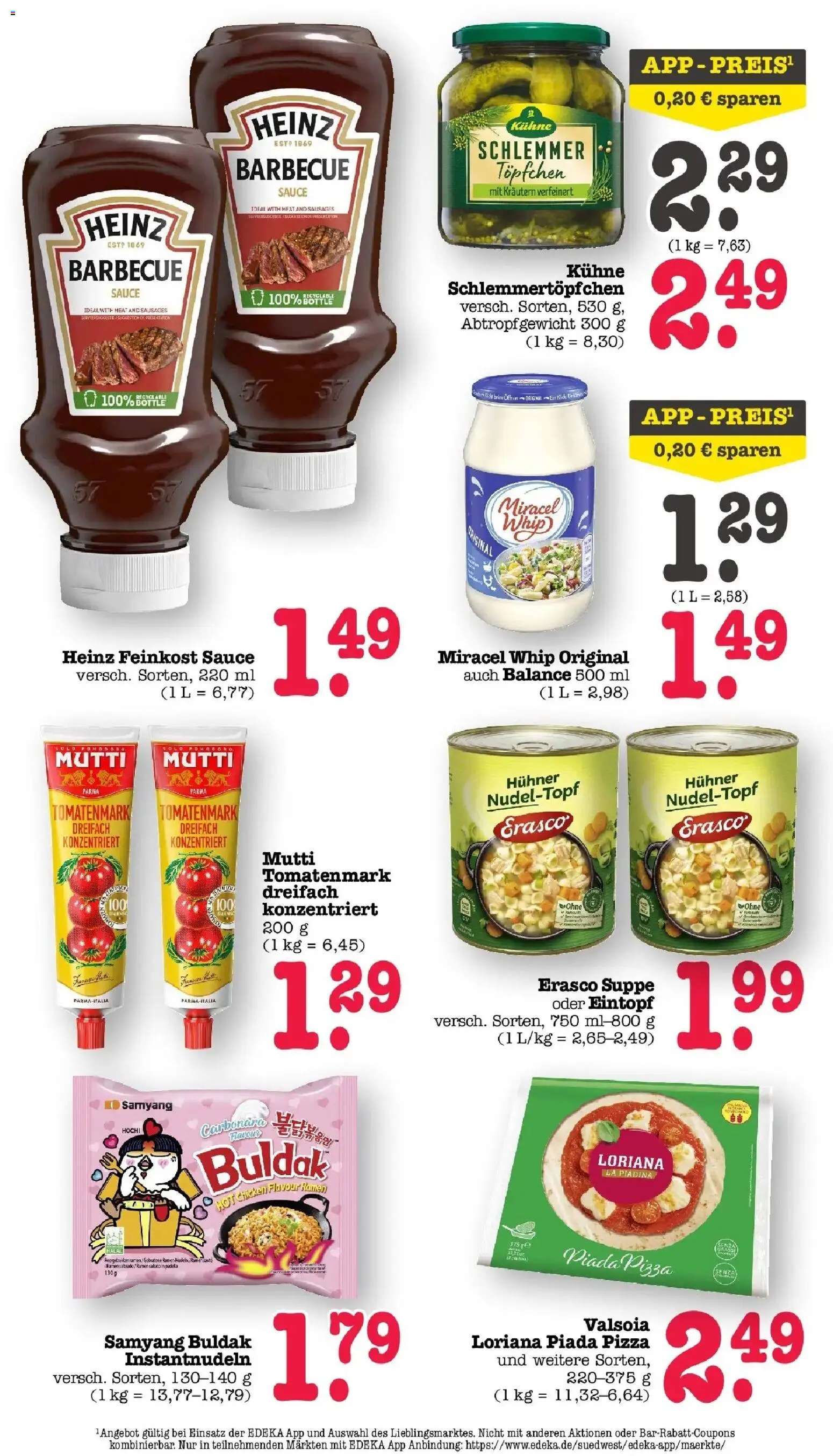 E center - E center: Wochenangebote – gültig ab 28.06.2026 | Seite: 41 | Produkte: Miracel whip, Pizza, Erasco