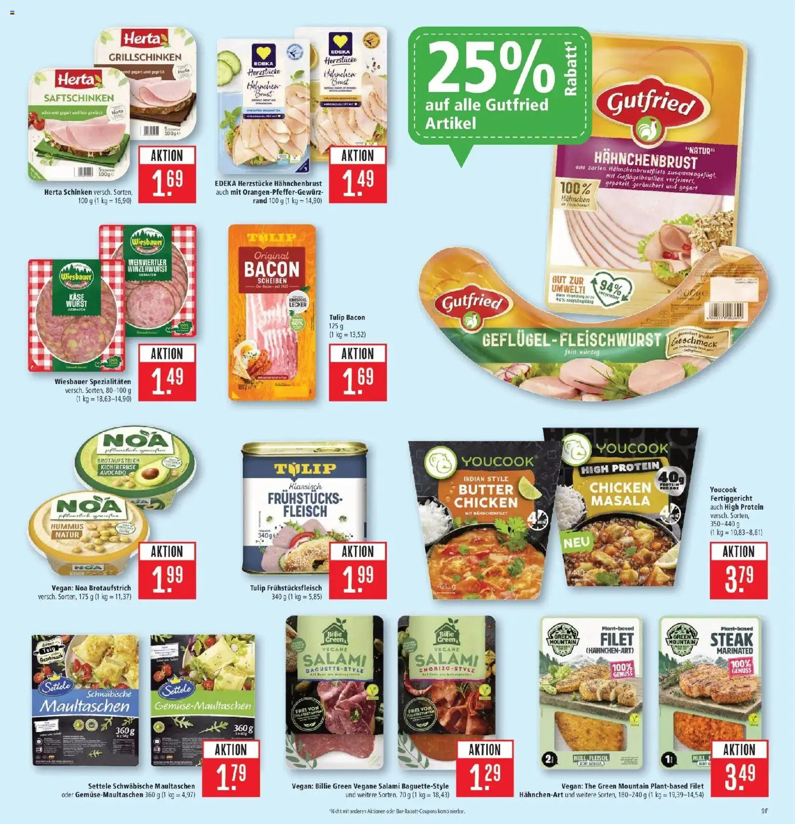 Marktkauf Prospekt Friedrichshafen (ab 05.10.2026) » Angebote online | Seite: 9 | Produkte: Youcook, Käse, Spezialitäten, Wurst