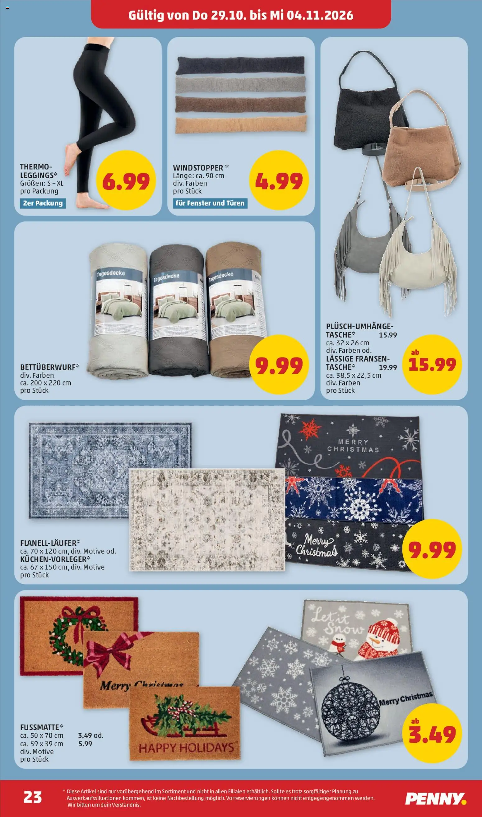 Penny Markt Flugblatt gültig ab 29.10.2026 | Seite: 23