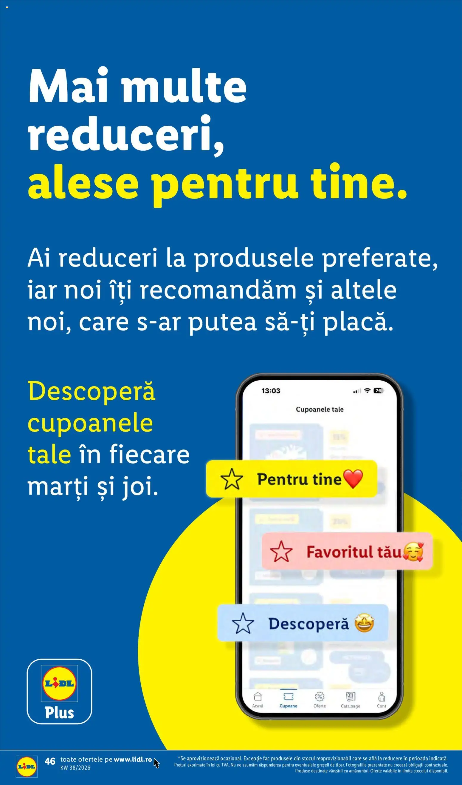 Noul catalog Lidl – valabil de la 14.09.2026 | Pagină: 46