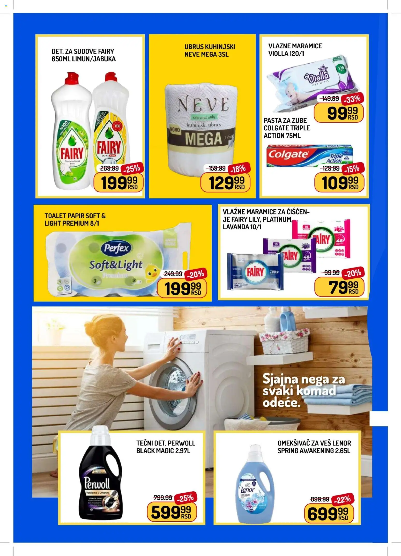 Aman katalog - važi od 12.06.2026 | Strana: 10 | Proizvode: Colgate, Vlažne maramice, Pasta za zube, Omekšivač za veš