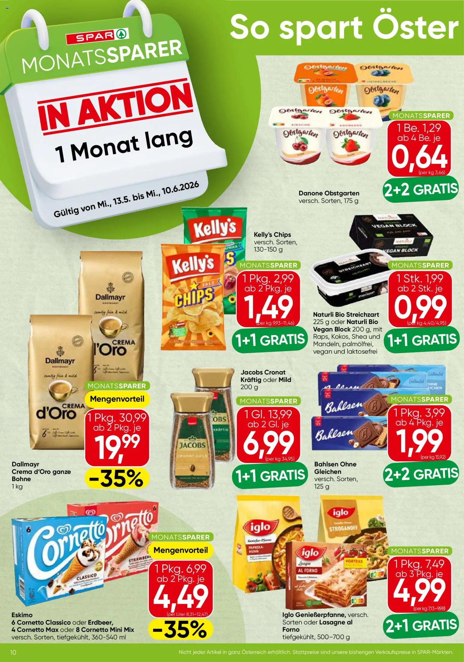 Spar Flugblatt - Steiermark gültig ab 13.05.2026 | Seite: 10 | Produkte: Chips
