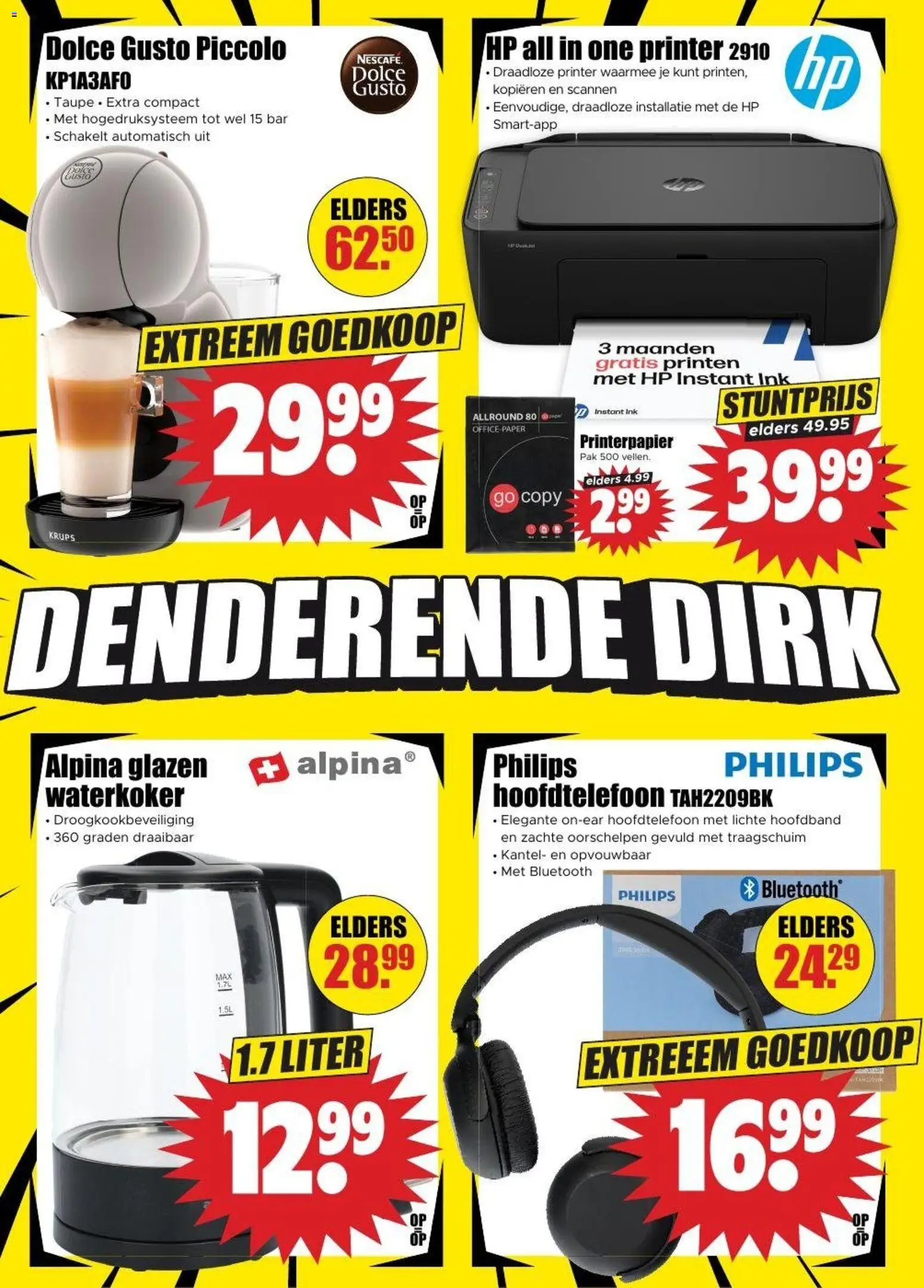 {H1} | Pagina: 26 | Producten: Hoofdtelefoon, Printer, Waterkoker, Nescafe
