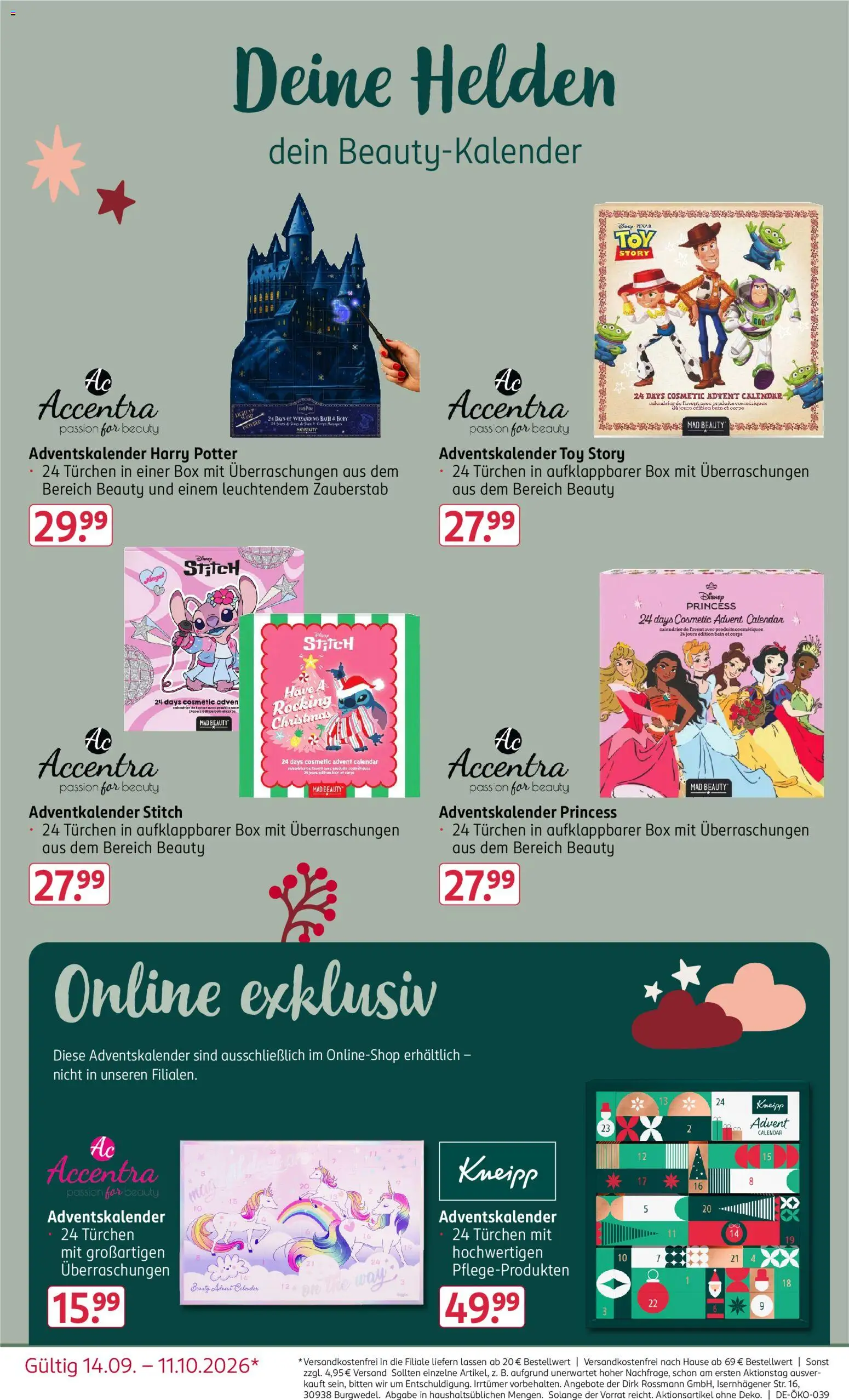 Rossmann Adventskalender – gültig ab 14.09.2026 | Seite: 5