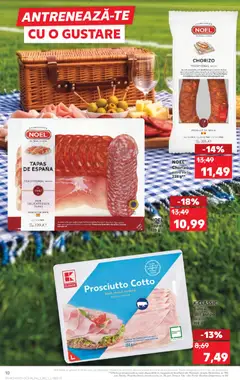 Kaufland RO Zalau - amely érvényes a következő dátumtól: 20.05.2026 | Oldal: 10 | Termékek: Chorizo