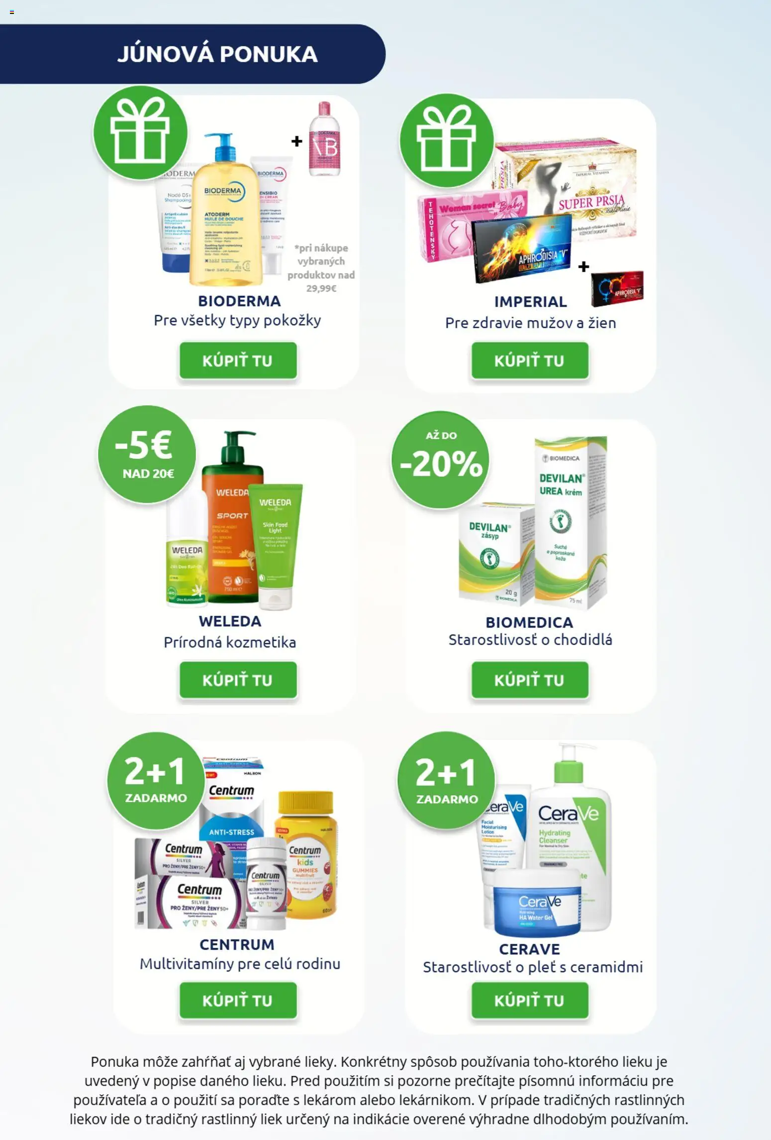 Nové BENU Lekáreň akcie – leták je platný od 01.06.2026 | Strana: 2