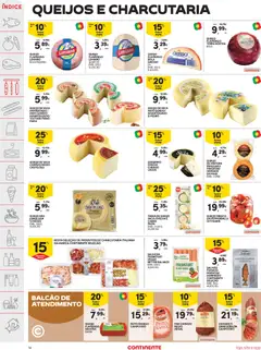 Pré-visualização Continente folheto válido de 07/07/2026 | Página: 16 | Produtos: Frango, Salmão, Salsicha, Chouriço