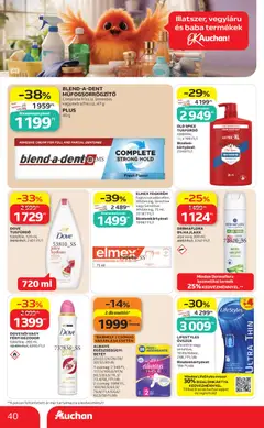 ELMEX FOGKRÉM, fogszuvasodás ellen, Whitening, Sensitive vagy Sensitive Whitening, 75 ml, 33 187 Ft/l - amely érvényes a következő dátumtól: 2026.10.08. | Oldal: 40