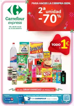 Vista previa Carrefour Express folleto válido desde el 28/07/2026