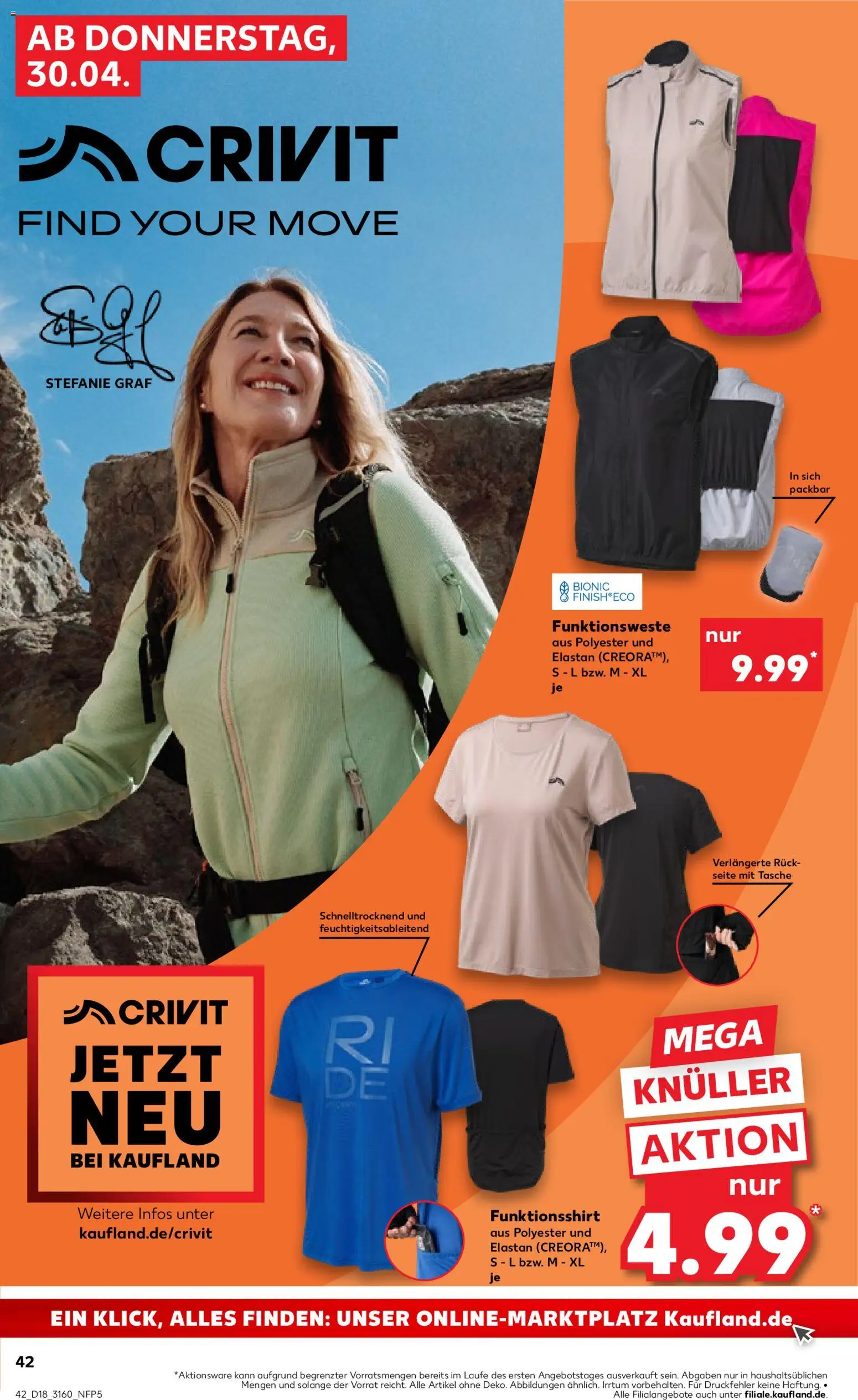 Kaufland Prospekt Frankfurt (Oder)	 – gültig ab 30.04.2026 | Seite: 44 | Produkte: Tasche, T-Shirt