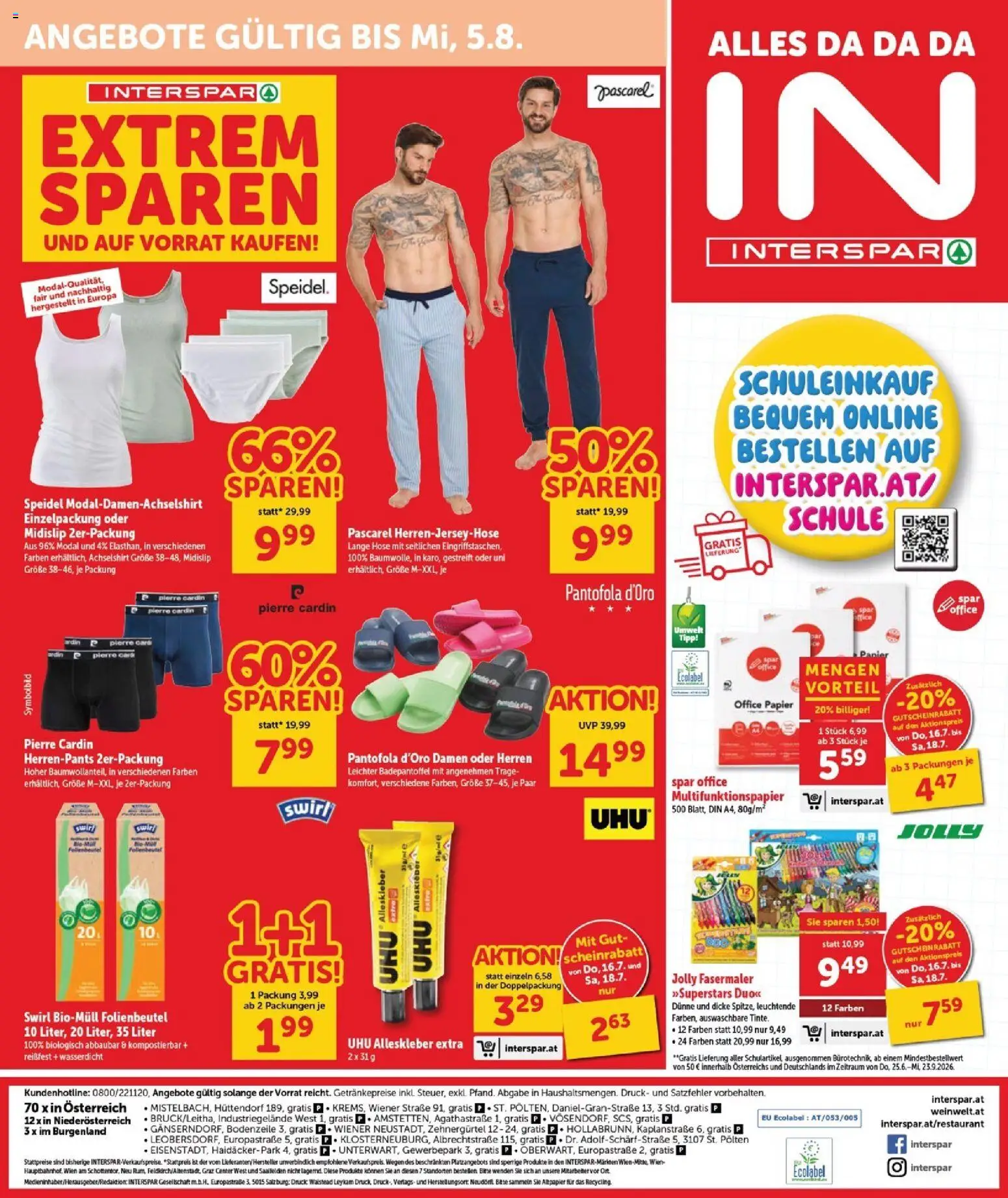 Interspar Flugblatt - Burgenland gültig ab 16.07.2026 | Seite: 21 | Produkte: Hose, Salz