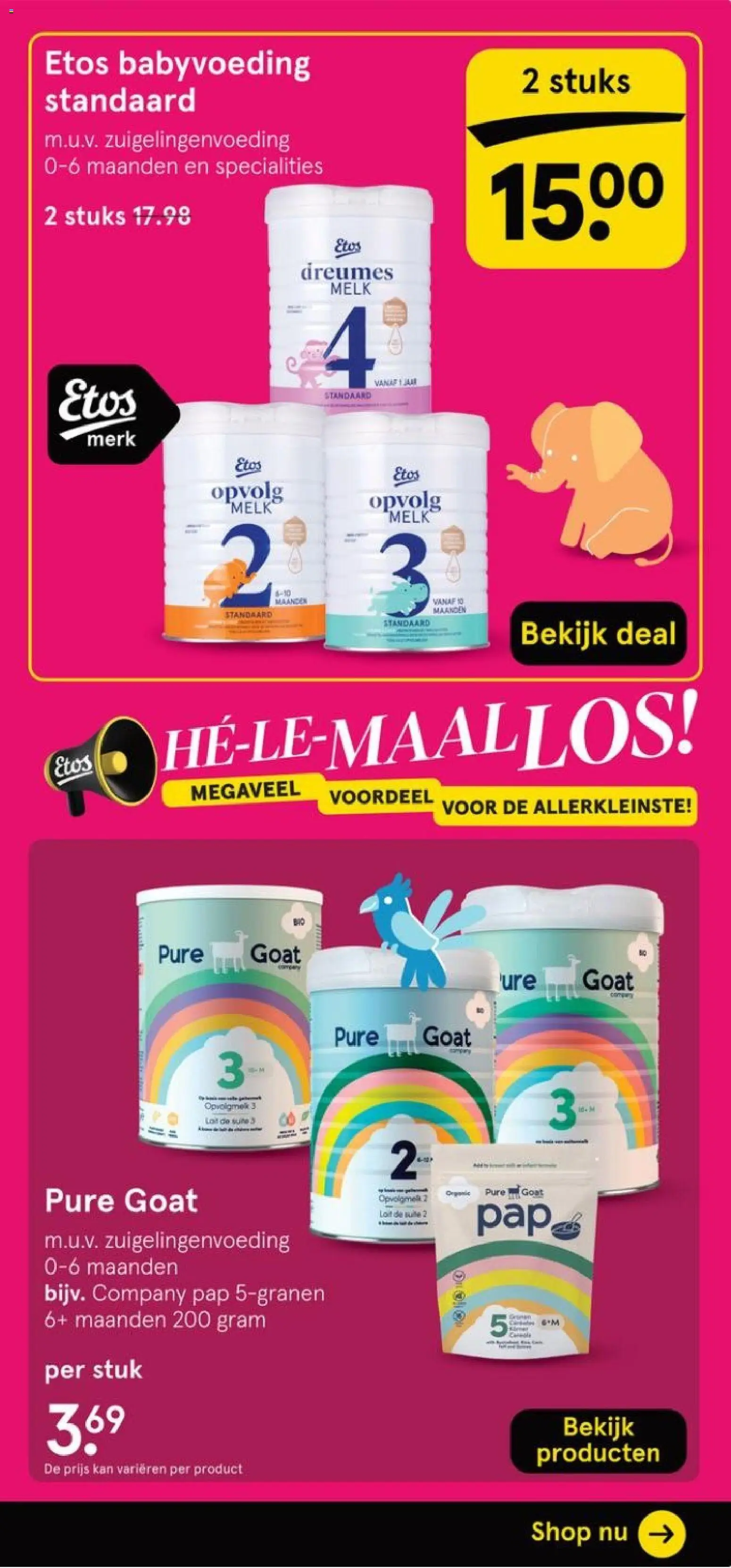 {H1} | Pagina: 69 | Producten: Melk, Kan