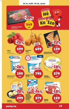 MÁLNA, I. osztály csomagolt 125 g - amely érvényes a következő dátumtól: 29.04.2026 | Oldal: 22 | Termékek: Gyümölcs, Parenyica, Csirkemáj, Sajt
