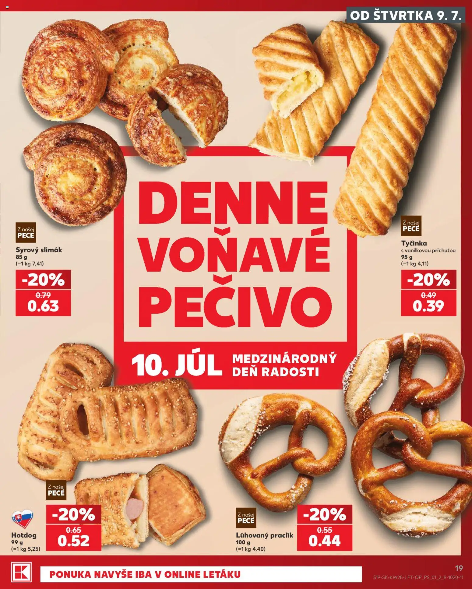 Nové Kaufland akcie – leták je platný od 09.07.2026 | Strana: 19