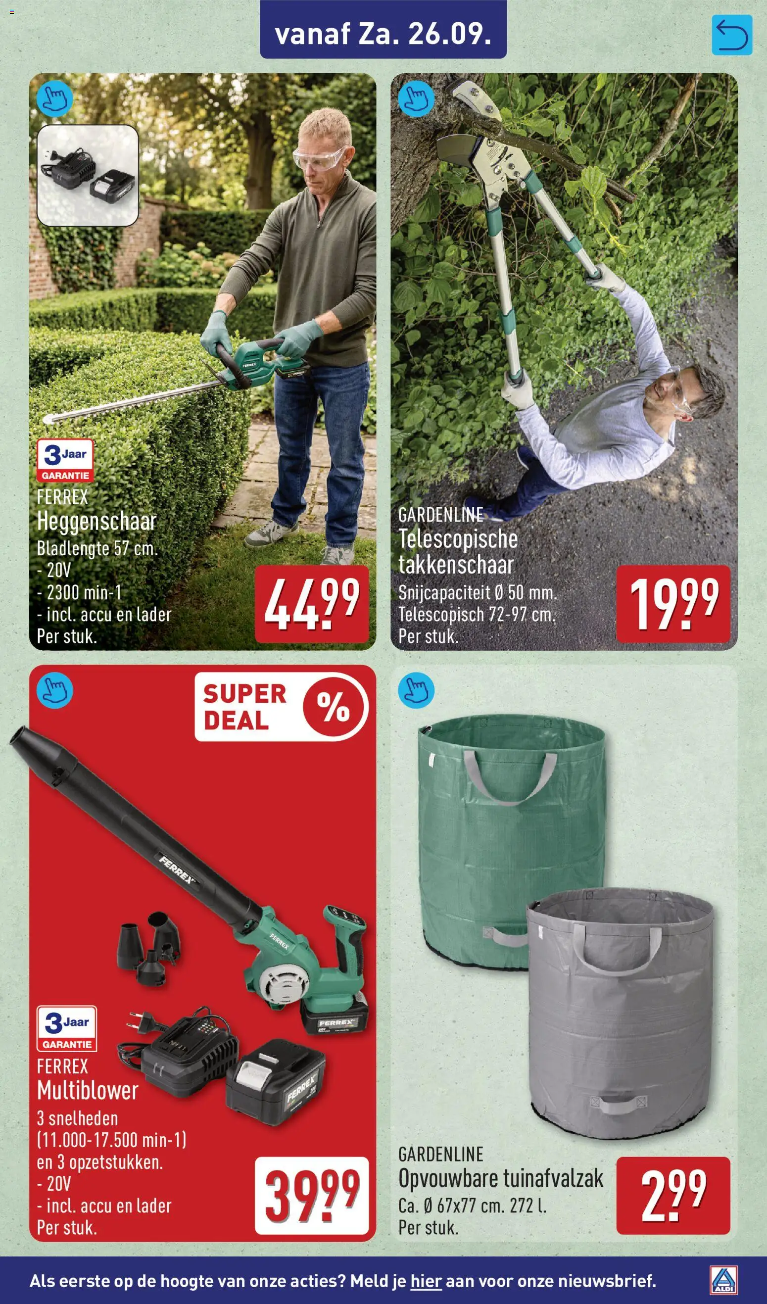 {H1} | Pagina: 19 | Producten: Trimmer, Heggenschaar