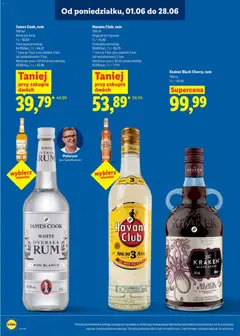 Pogląd oferty "James Cook, rum, White Oversea Rum, 700 ml bottle, 37.5% vol." - ważna od 01.06.2026 | Strona: 15
