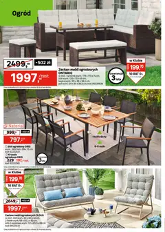 Pogląd oferty "Leroy Merlin gazetka" - ważna od 22.04.2026 | Strona: 2 | Produkty: Sofa, Stół, Krzesło, Stół ogrodowy