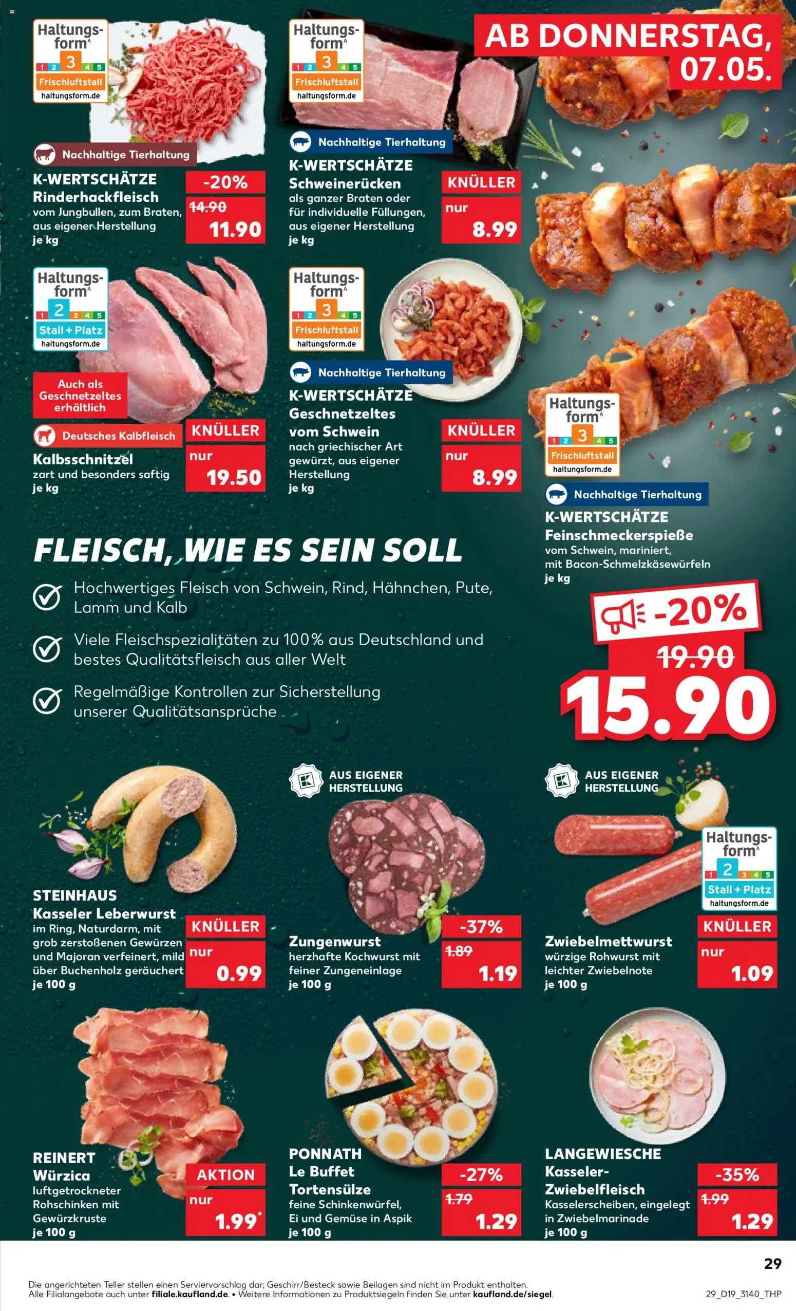 Kaufland Prospekt Leipzig	 – gültig ab 07.05.2026 | Seite: 29 | Produkte: Gemüse, Schweinerucken, Fleisch