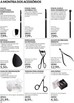 Pré-visualização Catálogo Avon Campanha 7 válido de 01/07/2026 | Página: 62 | Produtos: Pincel, Esponja, Maquilhagem, Sombras
