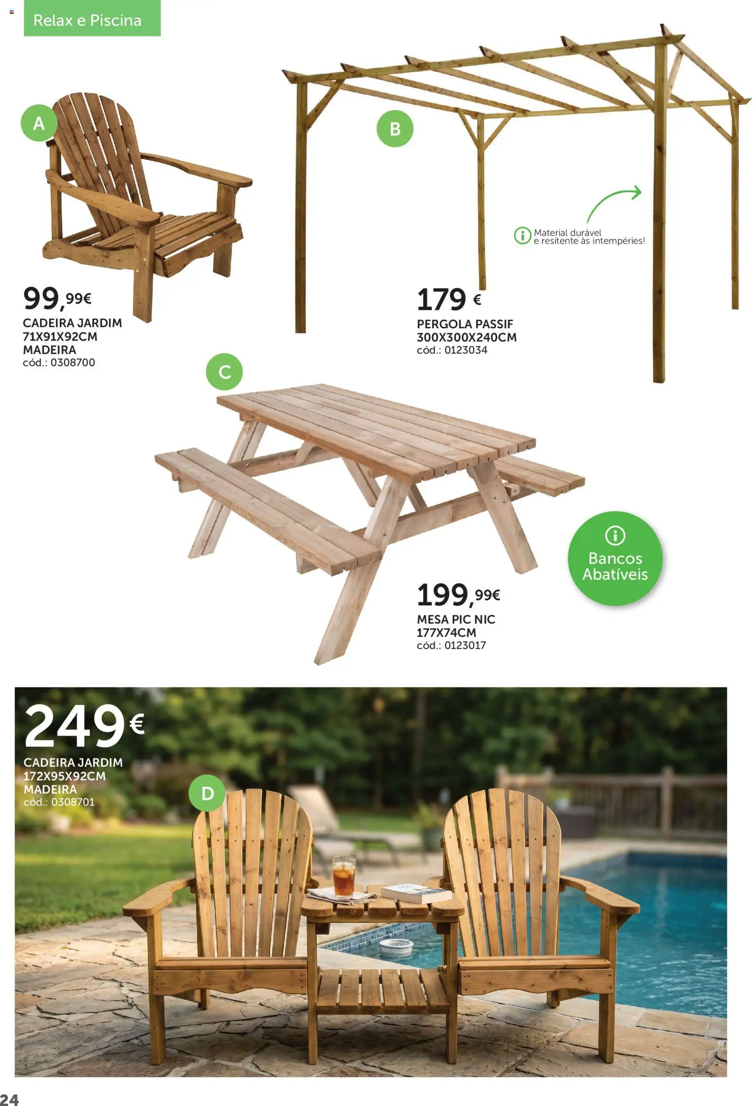 Agriloja folheto │ válido de 30.04.2026 | Página: 24 | Produtos: Piscina, Mesa, Cadeira