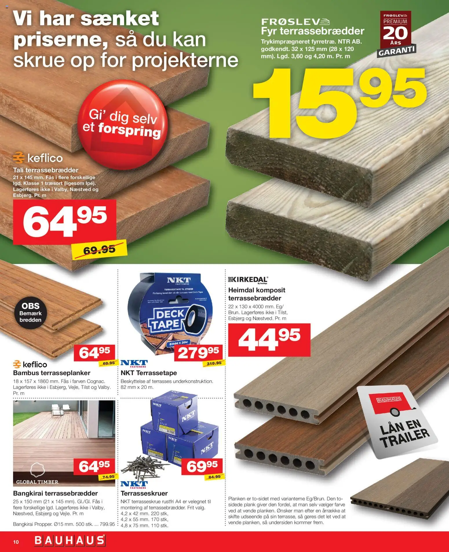 Bauhaus tilbudsavis – gyldig fra 05.06.2026 | Side: 10 | Produkter: Skrue