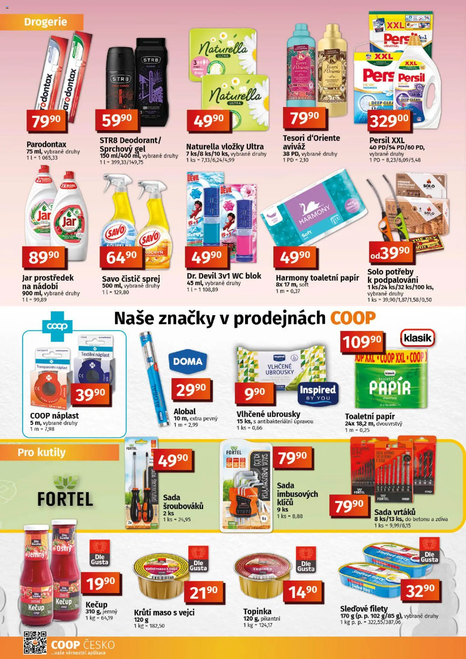 Coop leták - Tuty od 03.06.2026 | Strana: 8 | Produkty: Savo, Maso, Persil, Krůtí maso