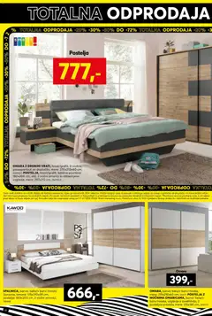 Dipo katalog akcije – veljaven od 01.07.2026 | Stran: 10 | Izdelki: Postelja, Omara, Barva