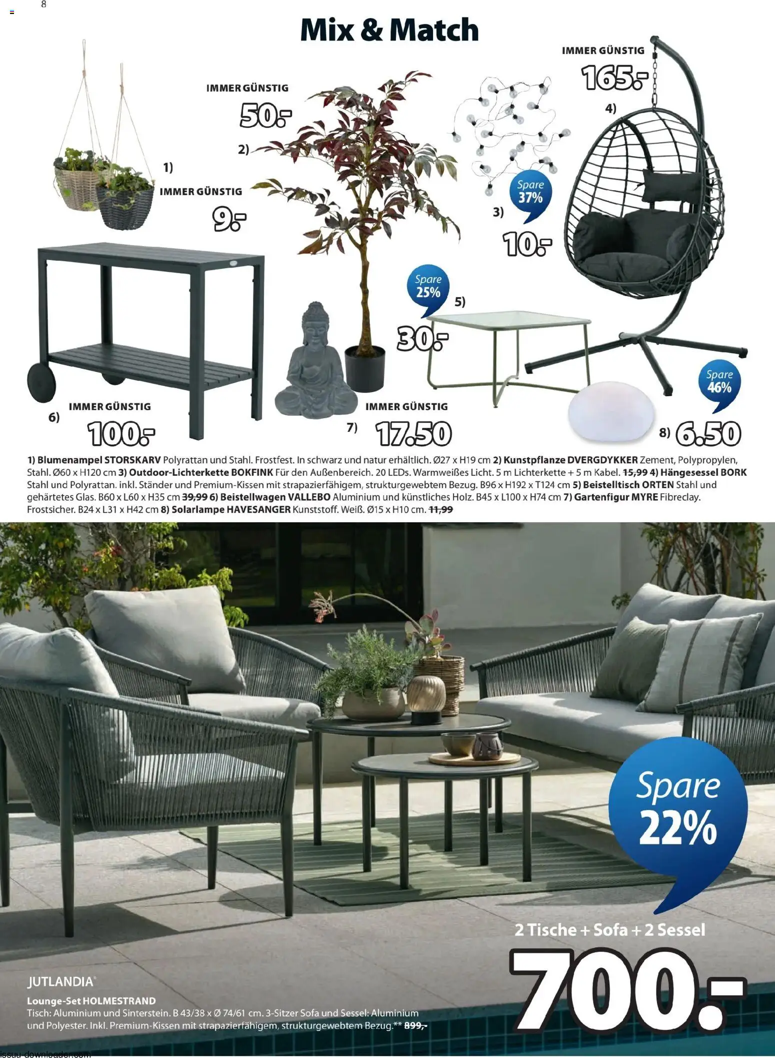 JYSK Prospekt aktuell gültig ab 11.05.2026 | Seite: 8 | Produkte: Sofa, Sessel, Tisch