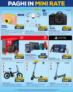 Anteprima del volantino Euronics volantino Offerte Straordinarie valido a partire dal 23.04.2026 | Pagina: 5 | Prodotti: Monopattino, Video, Playstation, Alluminio