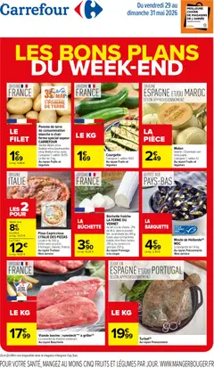 Carrefour - Prévisualisation de Carrefour les bons plans du week-end valide à partir de 29.05.2026