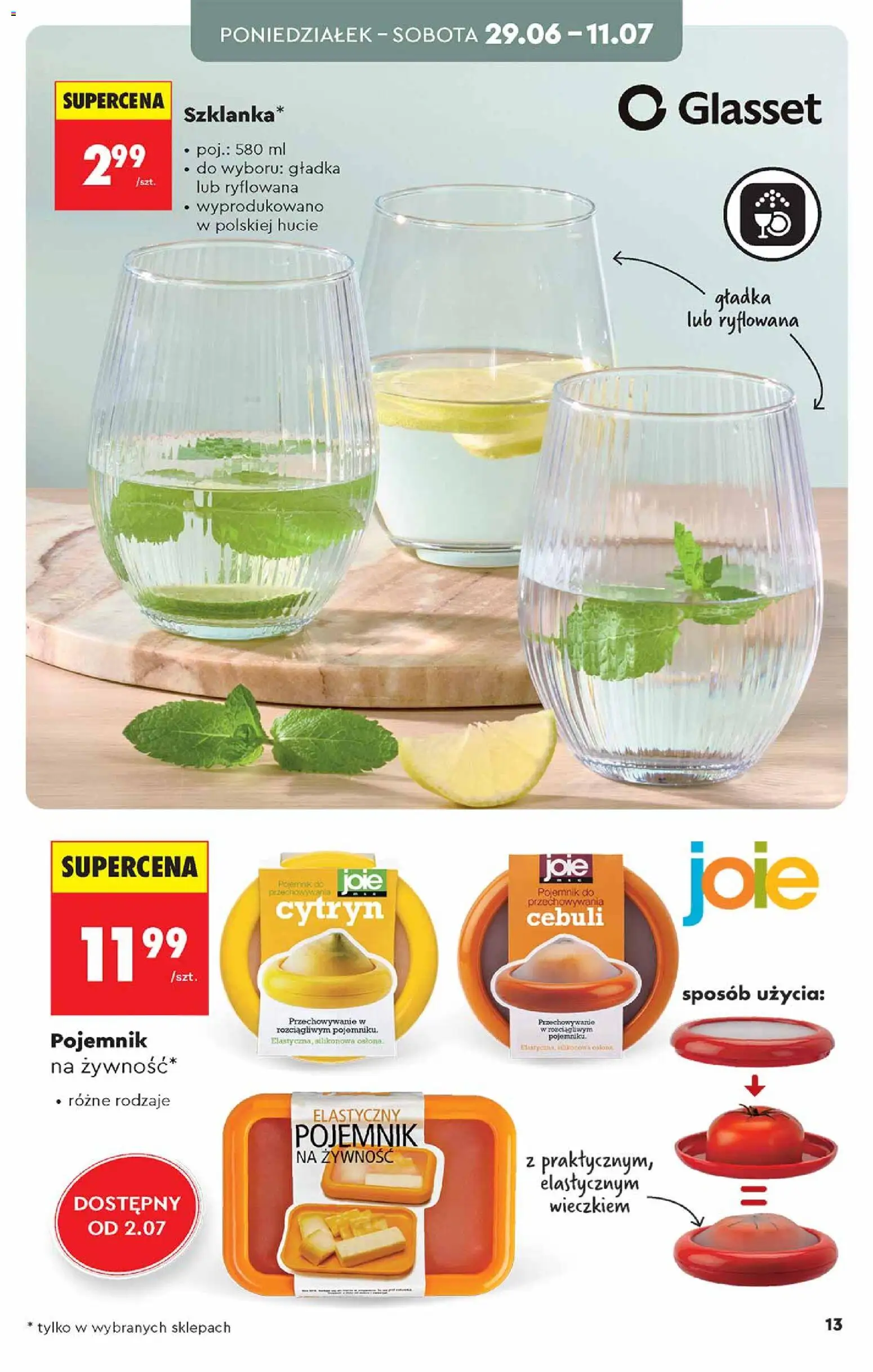 Biedronka gazetka - Hity i inspiracje od 27.06.2026 | Strona: 13