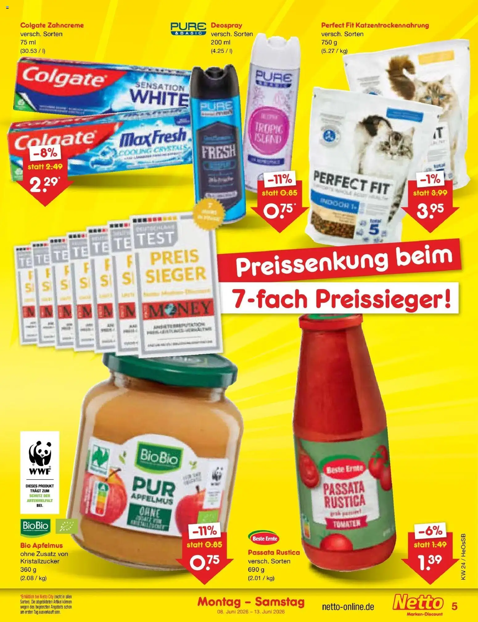 Netto Marken-Discount Prospekt Kröpelin – gültig ab 08.06.2026 | Seite: 9 | Produkte: Deospray