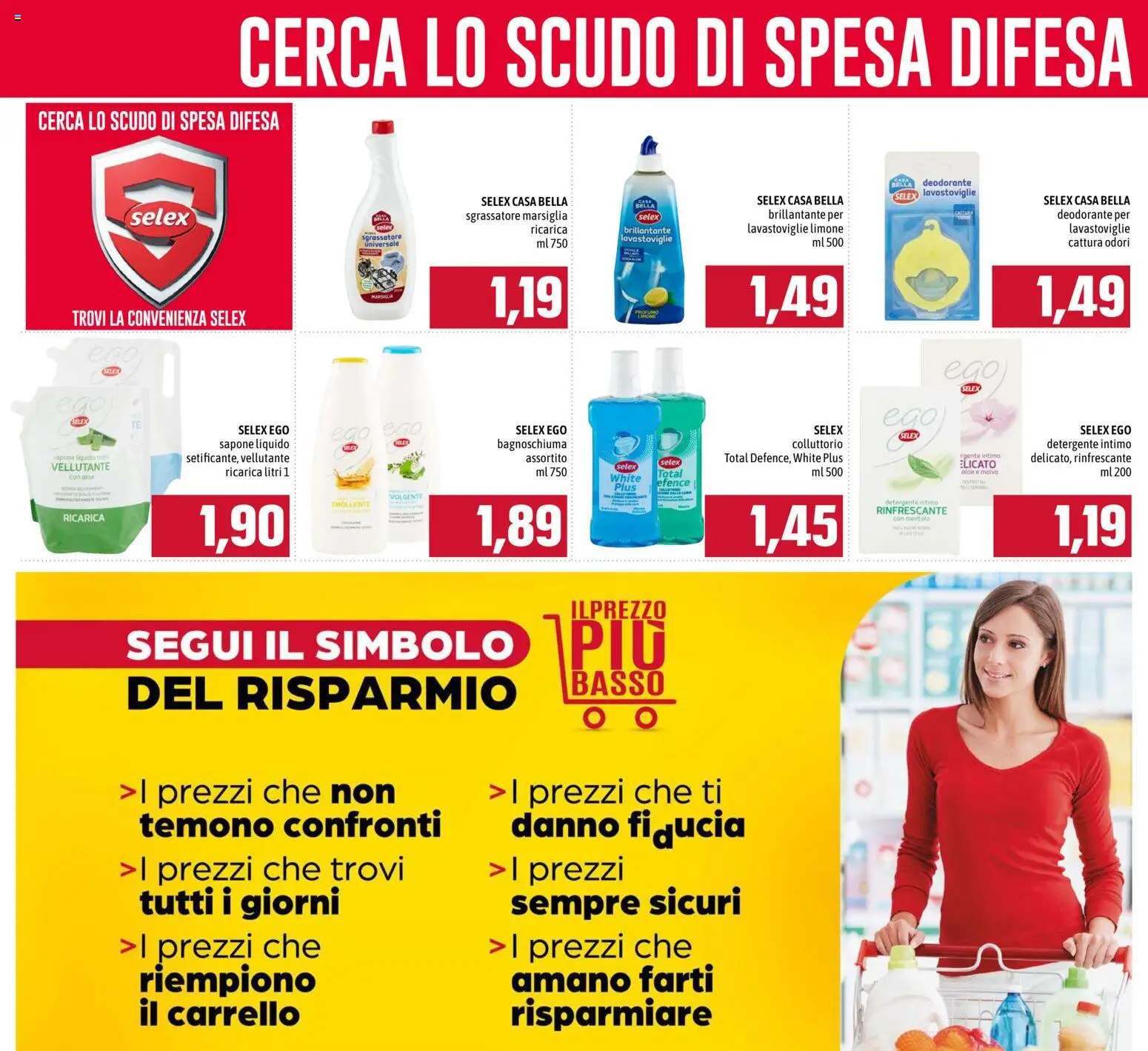 Volantino Emisfero del 24/09/2026 | Pagina: 18 | Prodotti: Intimo, Sgrassatore, Limone, Basso