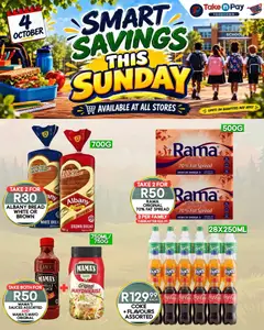 Take n Pay specials catalogue – valid from 04/10/2026